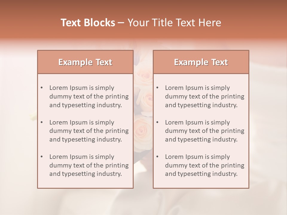 Bunch Jewellery Wedding PowerPoint Template