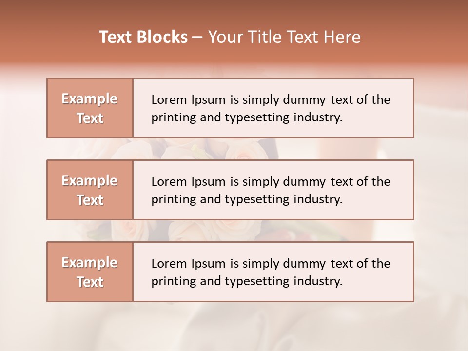 Bunch Jewellery Wedding PowerPoint Template