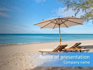 Travel Island Paradise PowerPoint Template