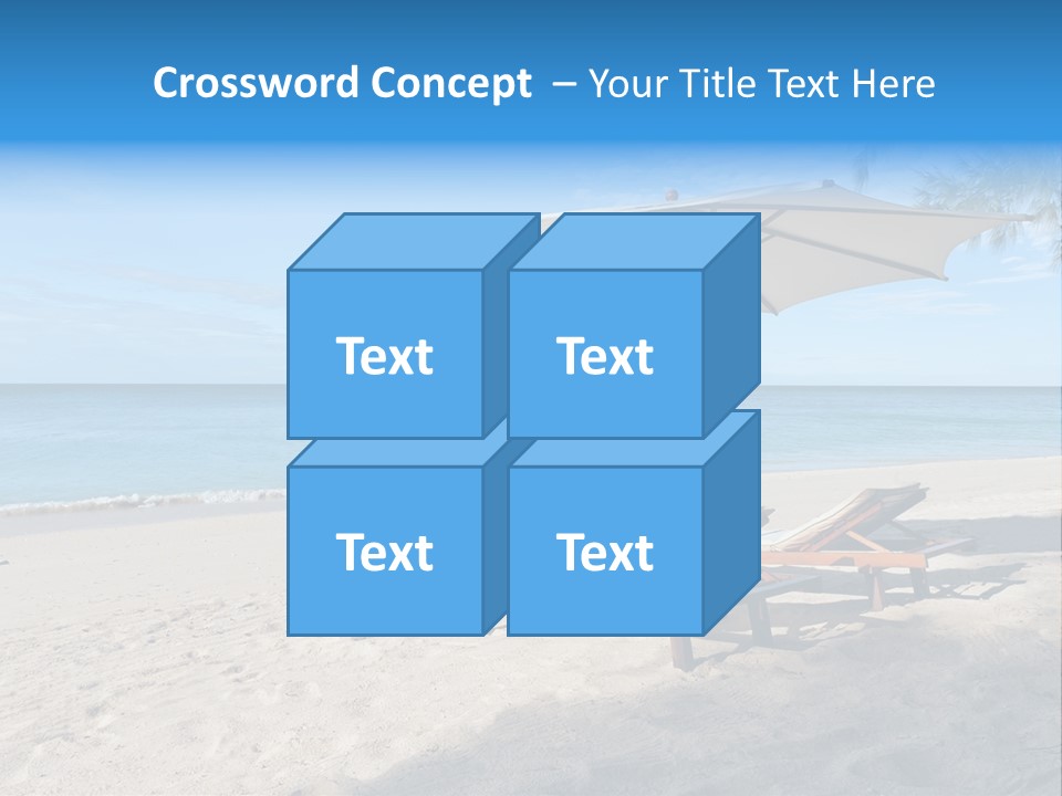 Travel Island Paradise PowerPoint Template