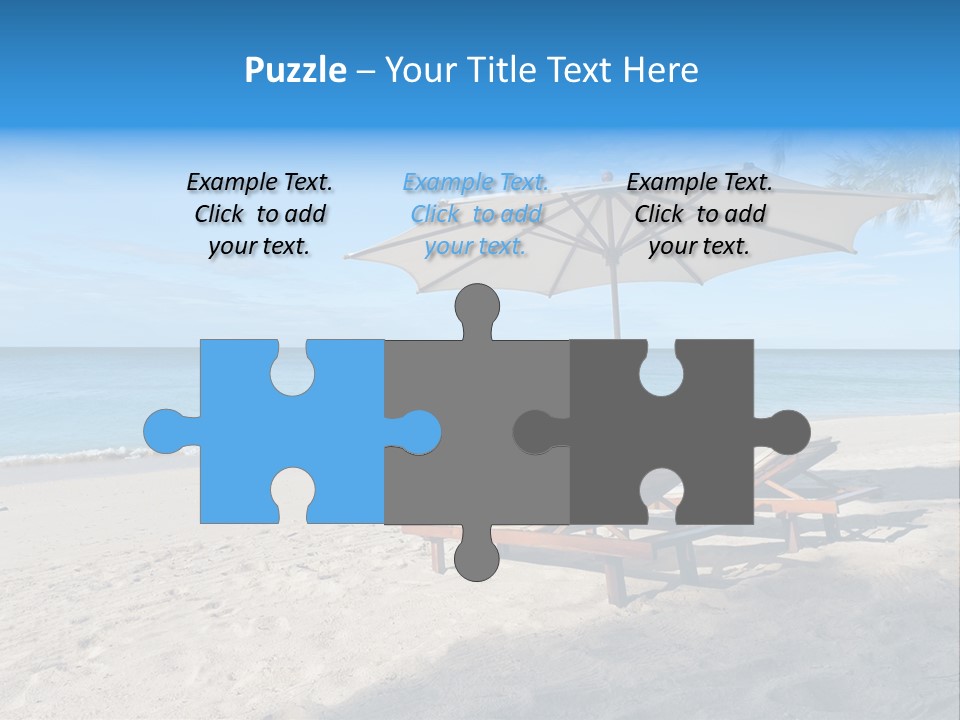 Travel Island Paradise PowerPoint Template