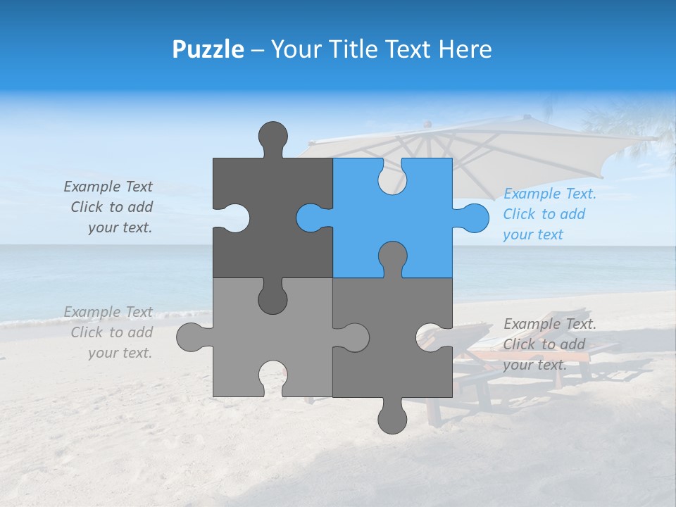 Travel Island Paradise PowerPoint Template