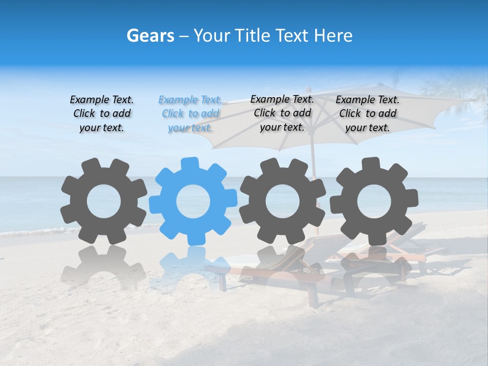 Travel Island Paradise PowerPoint Template