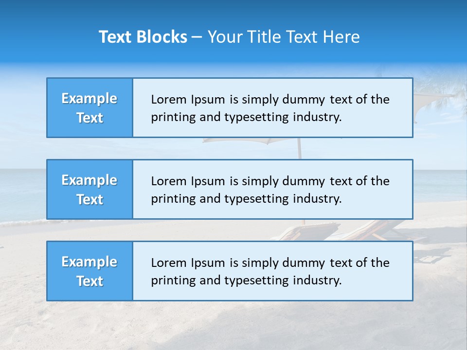 Travel Island Paradise PowerPoint Template