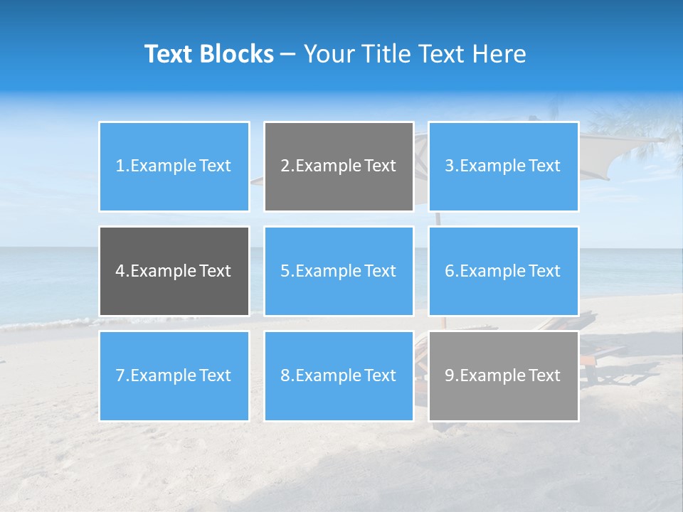 Travel Island Paradise PowerPoint Template