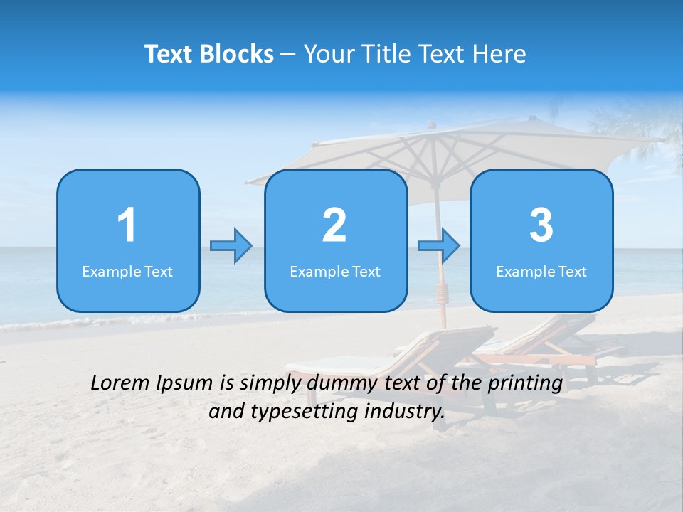 Travel Island Paradise PowerPoint Template