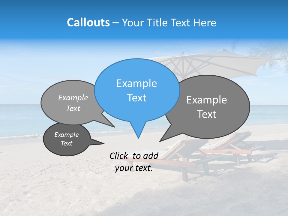 Travel Island Paradise PowerPoint Template