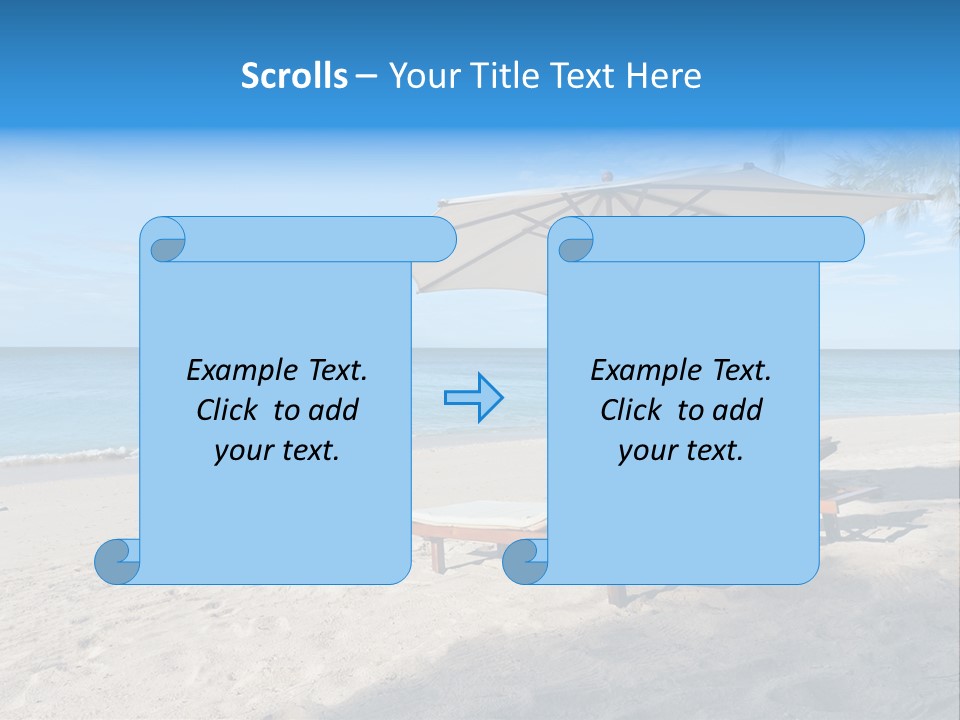 Travel Island Paradise PowerPoint Template