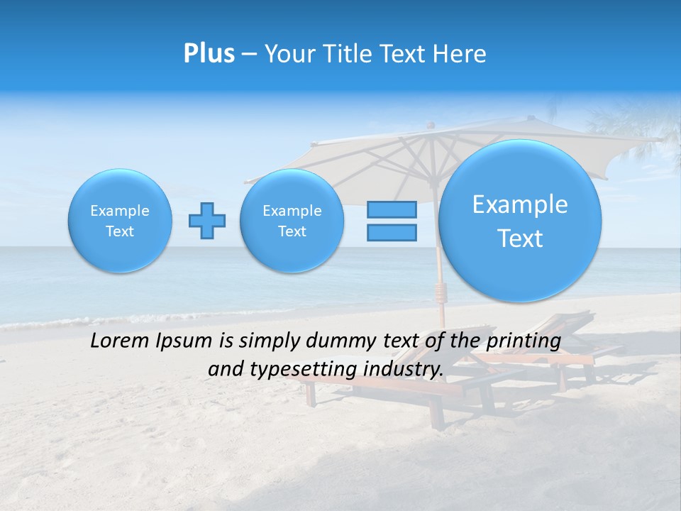 Travel Island Paradise PowerPoint Template
