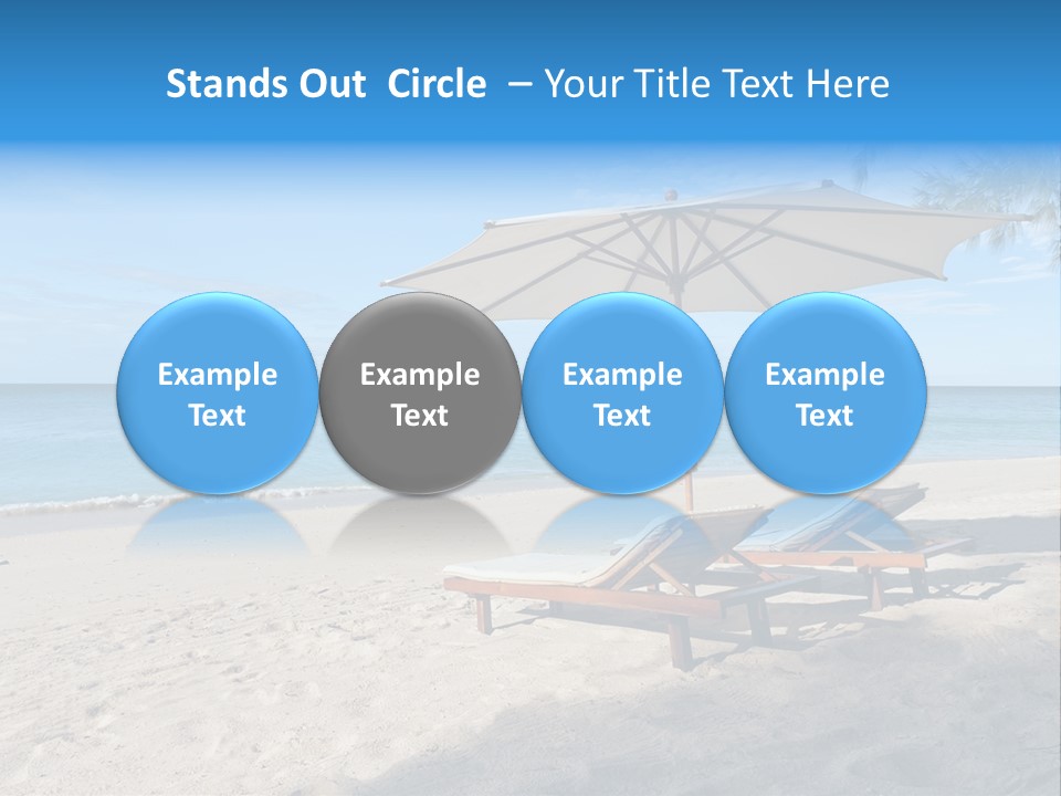 Travel Island Paradise PowerPoint Template