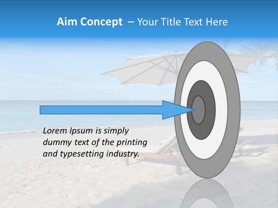 Travel Island Paradise PowerPoint Template