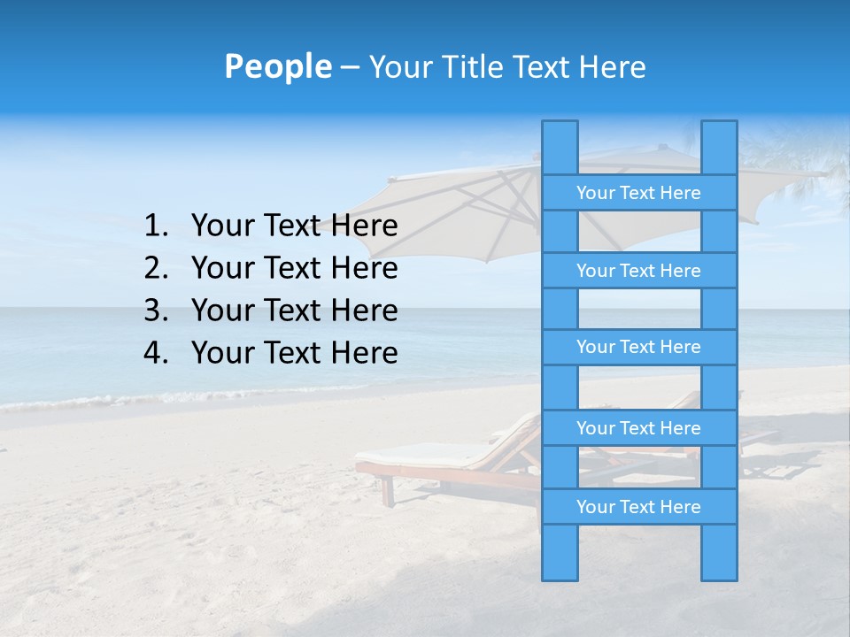 Travel Island Paradise PowerPoint Template