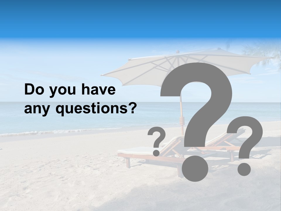 Travel Island Paradise PowerPoint Template