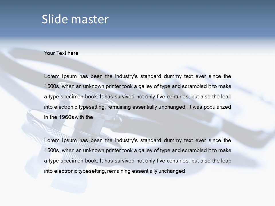 Device Equipment Medical PowerPoint Template