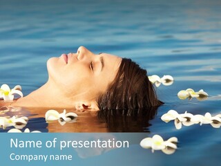 Tranquility Spa Beauty PowerPoint Template