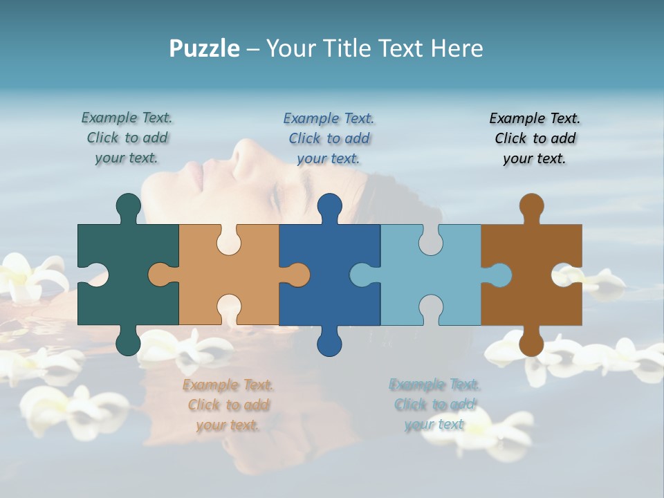 Tranquility Spa Beauty PowerPoint Template