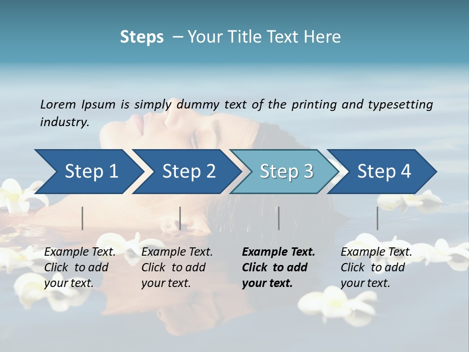 Tranquility Spa Beauty PowerPoint Template