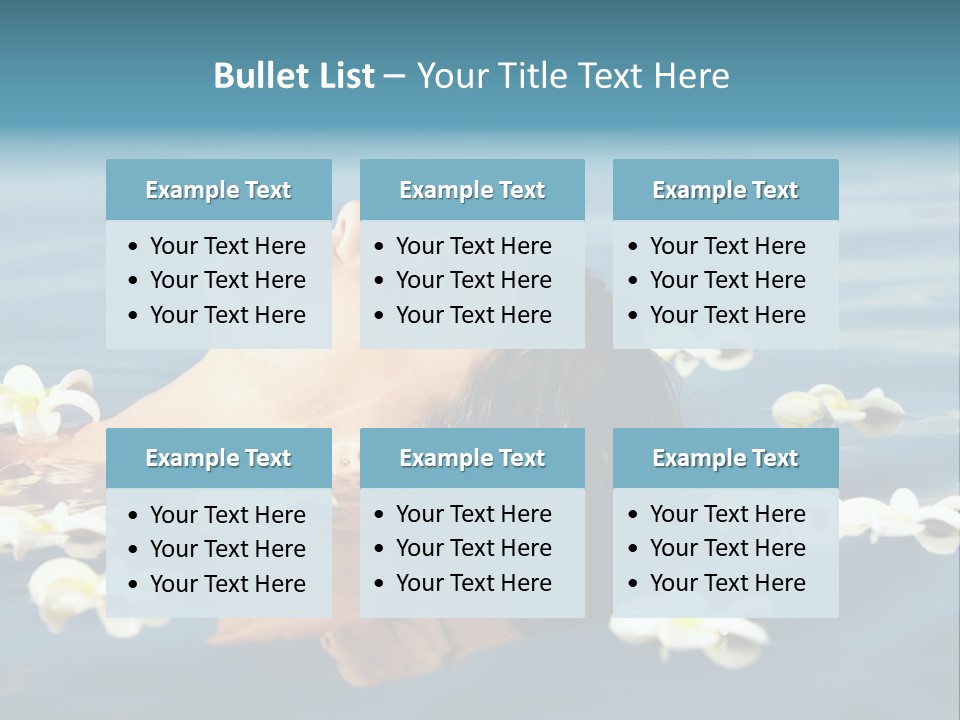 Tranquility Spa Beauty PowerPoint Template