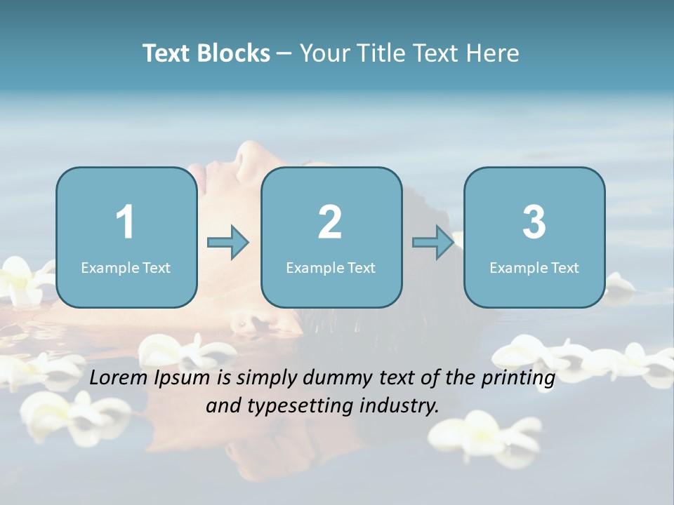 Tranquility Spa Beauty PowerPoint Template