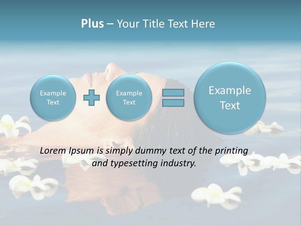 Tranquility Spa Beauty PowerPoint Template