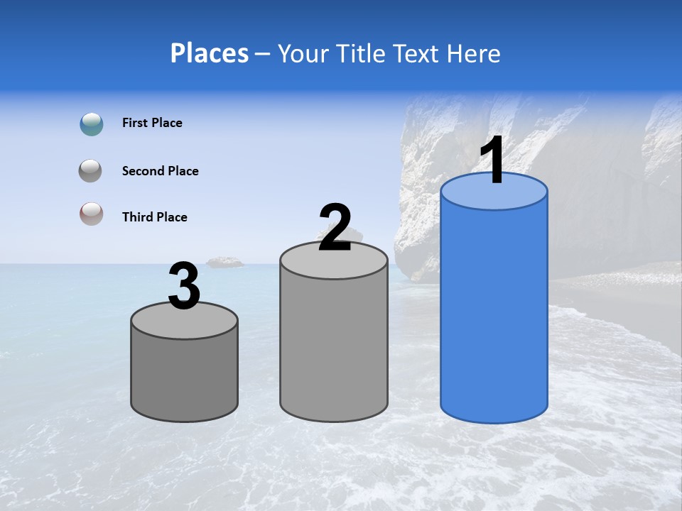 Aphrodite Stone Paphos PowerPoint Template