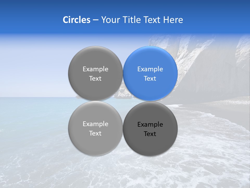 Aphrodite Stone Paphos PowerPoint Template