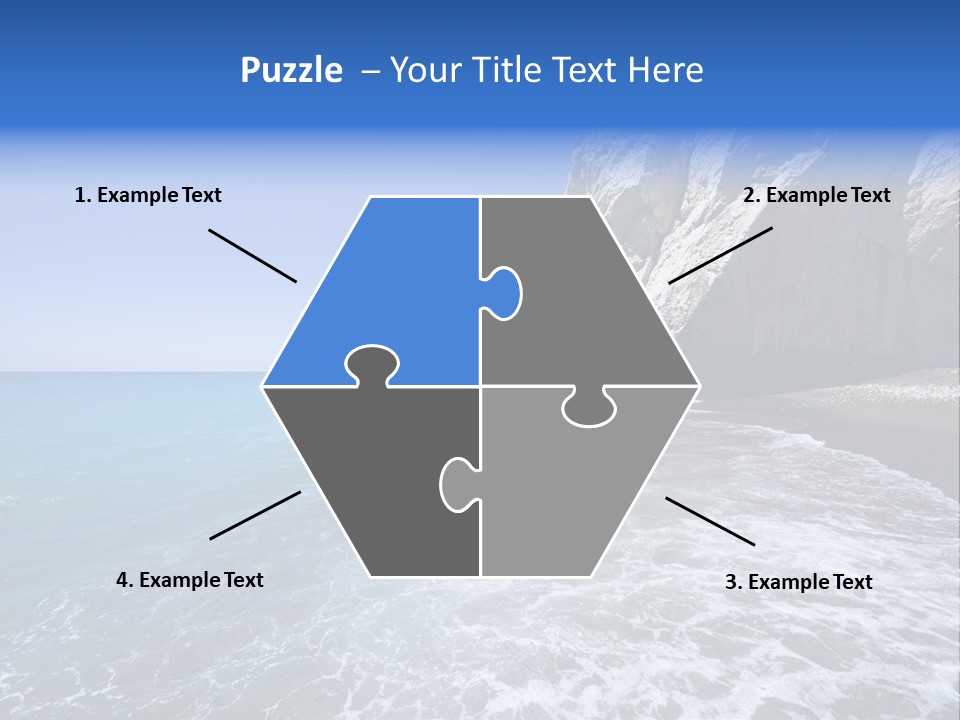 Aphrodite Stone Paphos PowerPoint Template