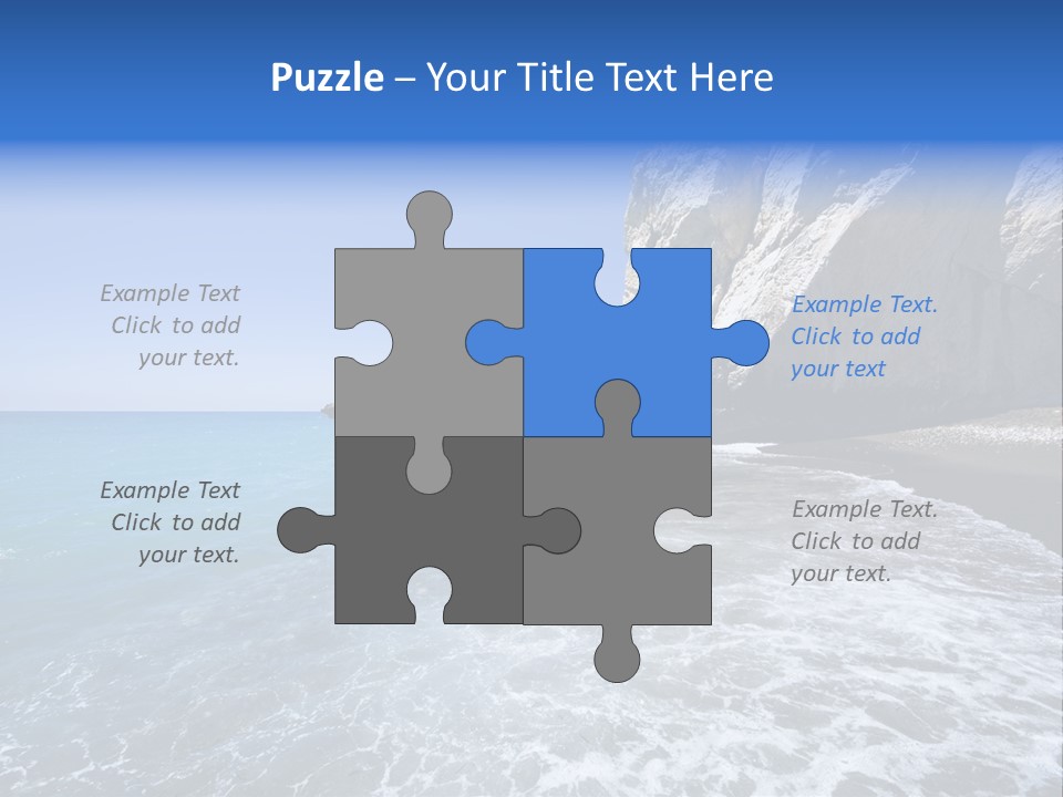 Aphrodite Stone Paphos PowerPoint Template