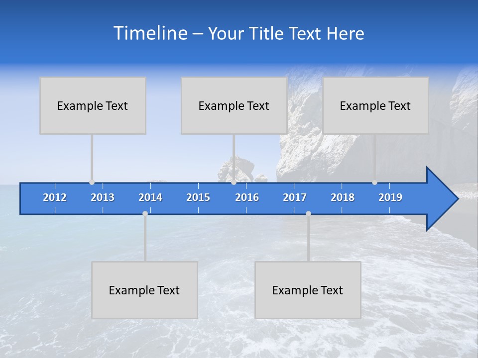 Aphrodite Stone Paphos PowerPoint Template