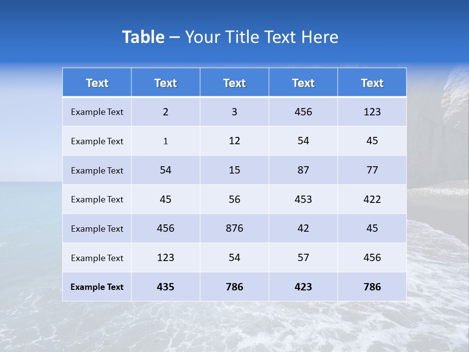 Aphrodite Stone Paphos PowerPoint Template