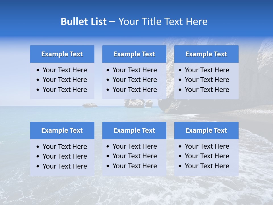 Aphrodite Stone Paphos PowerPoint Template