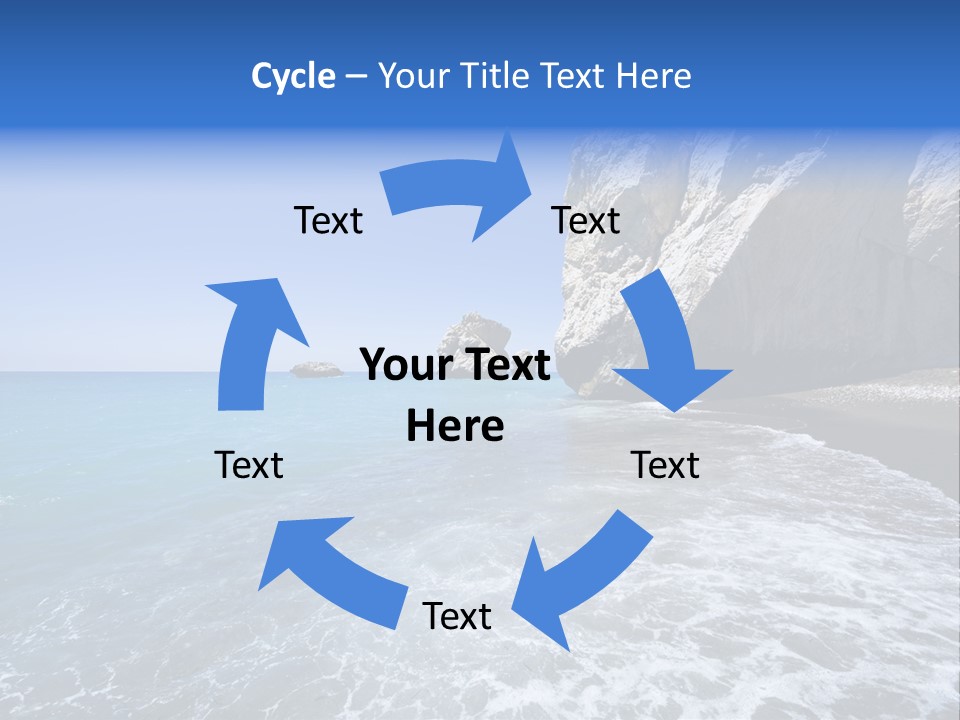 Aphrodite Stone Paphos PowerPoint Template