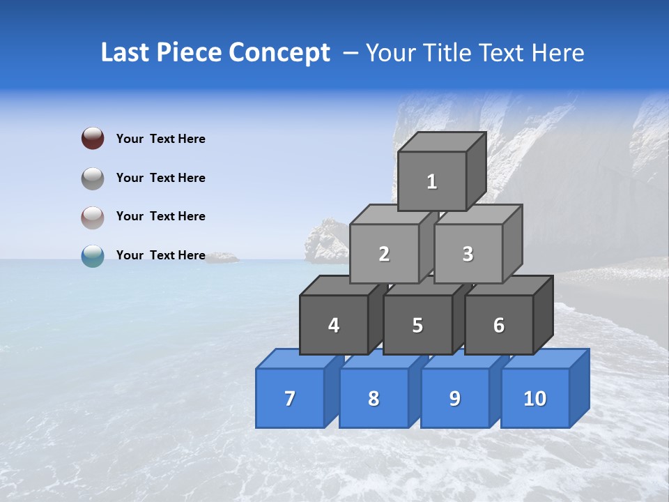Aphrodite Stone Paphos PowerPoint Template