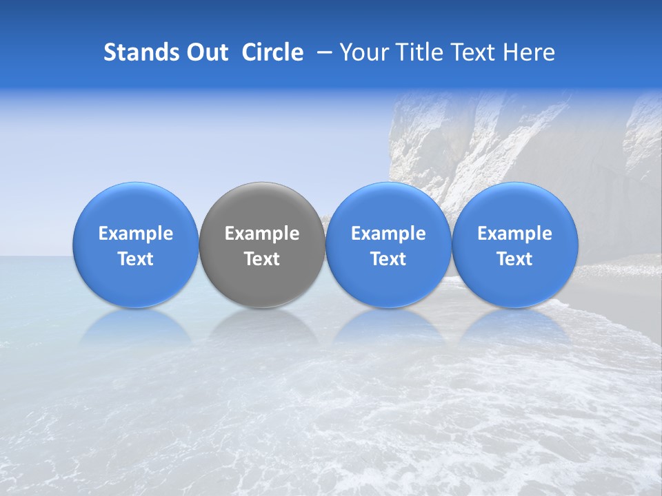 Aphrodite Stone Paphos PowerPoint Template