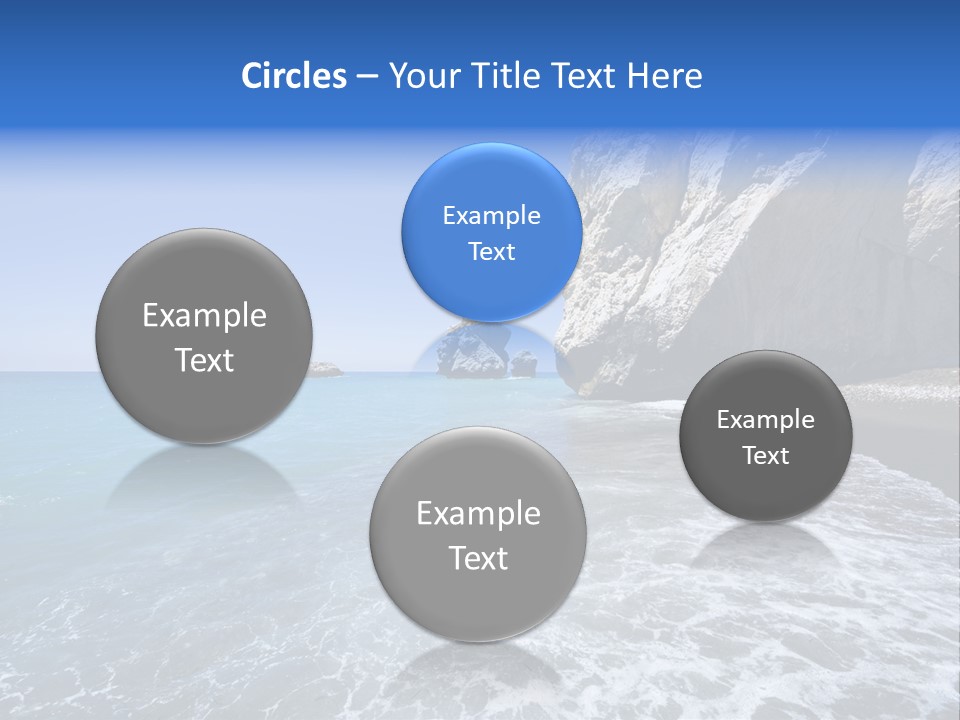 Aphrodite Stone Paphos PowerPoint Template