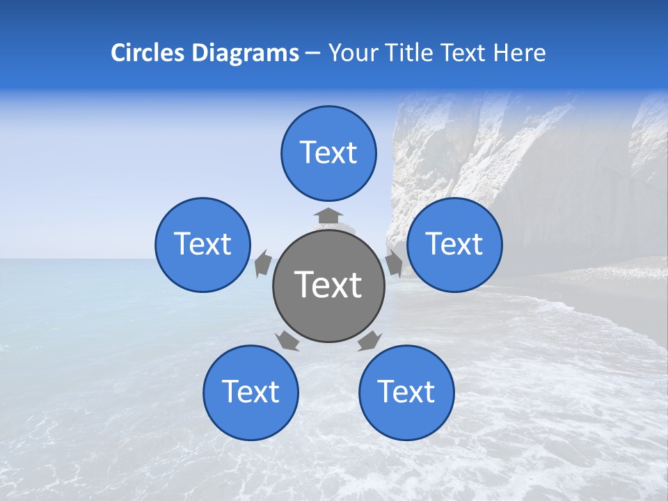 Aphrodite Stone Paphos PowerPoint Template