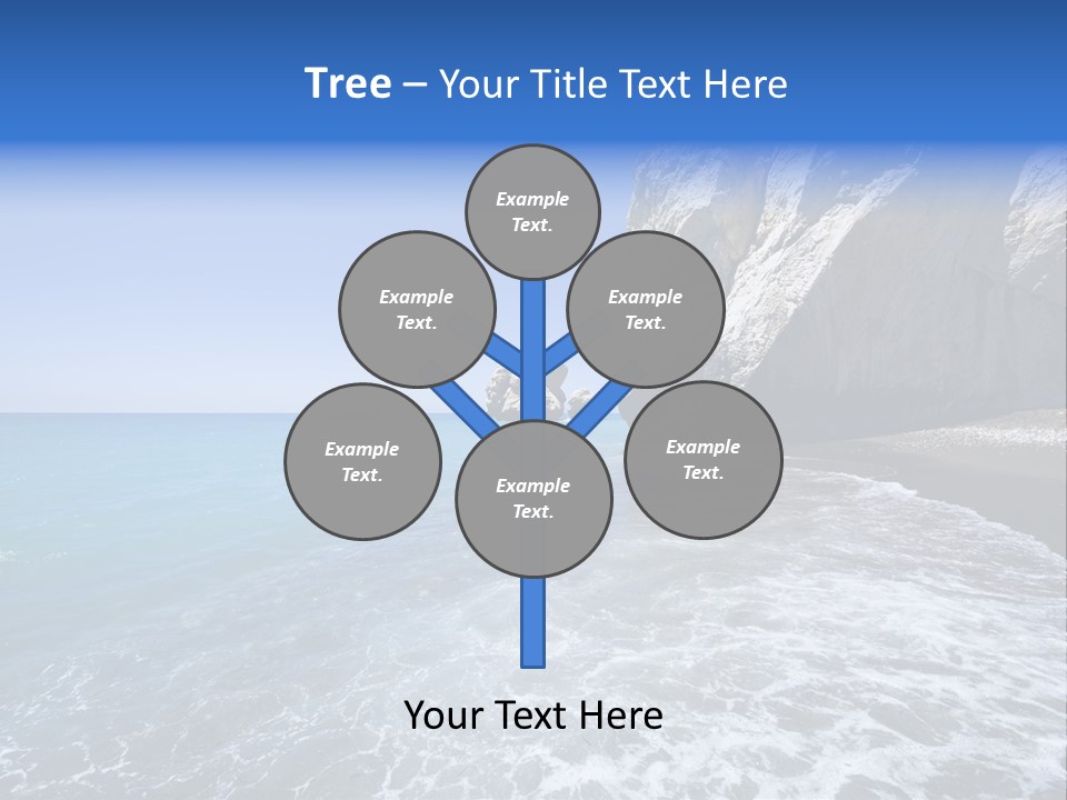 Aphrodite Stone Paphos PowerPoint Template