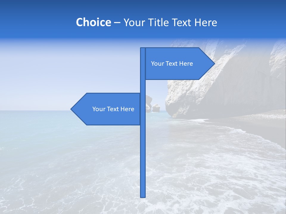 Aphrodite Stone Paphos PowerPoint Template