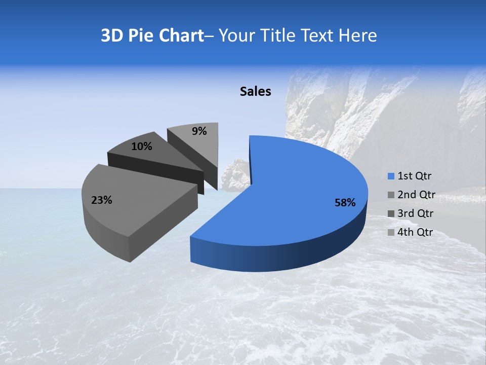 Aphrodite Stone Paphos PowerPoint Template
