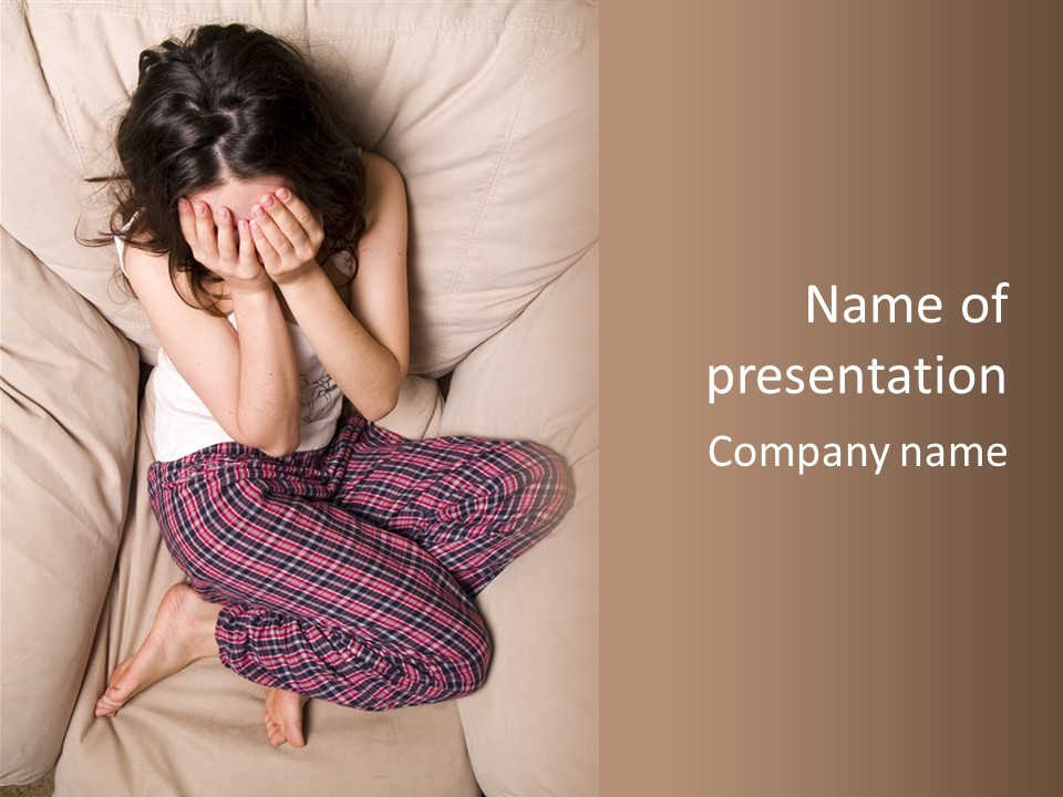 Teen Loss Help PowerPoint Template