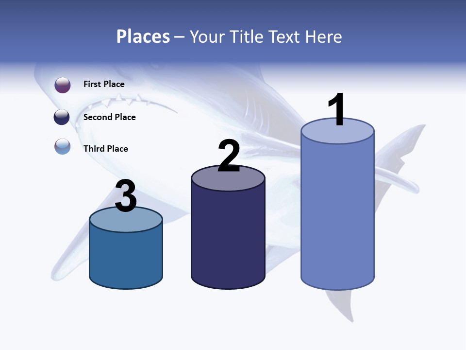 Fins Stroke Artwork PowerPoint Template