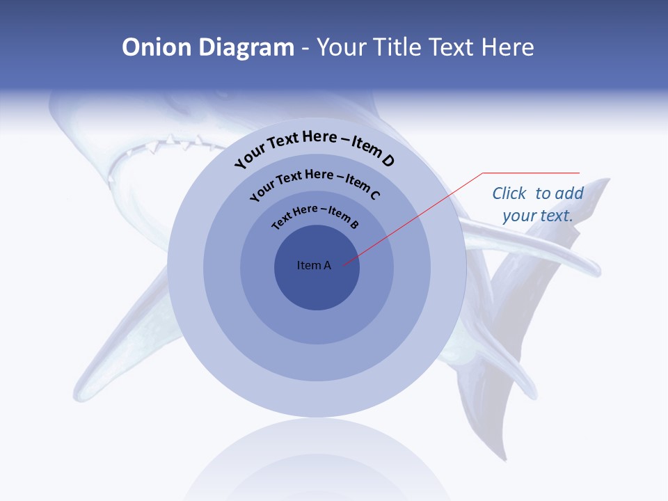 Fins Stroke Artwork PowerPoint Template