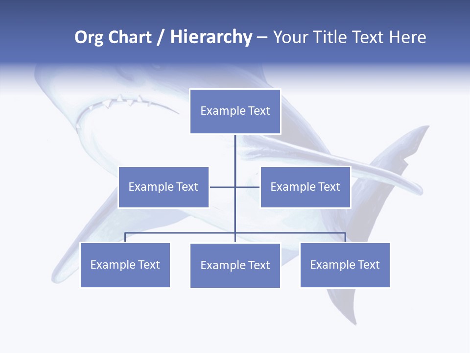 Fins Stroke Artwork PowerPoint Template