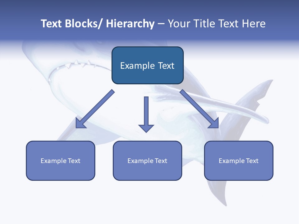 Fins Stroke Artwork PowerPoint Template