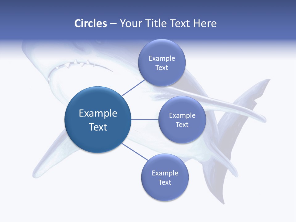 Fins Stroke Artwork PowerPoint Template