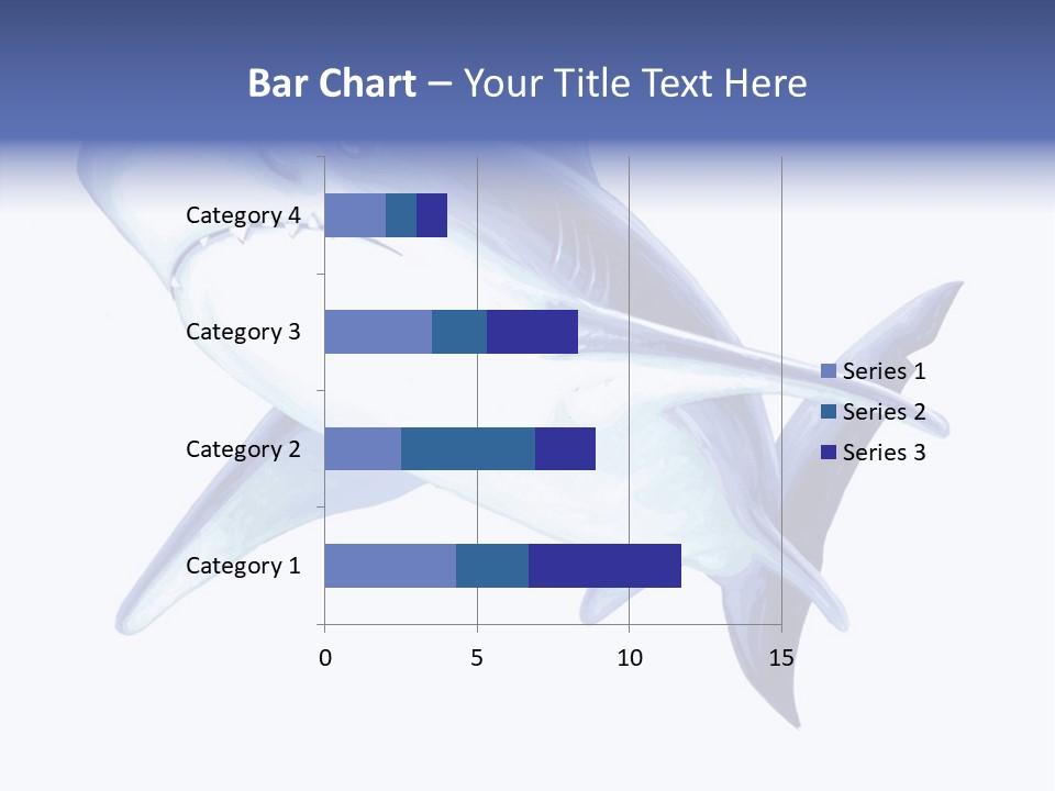 Fins Stroke Artwork PowerPoint Template