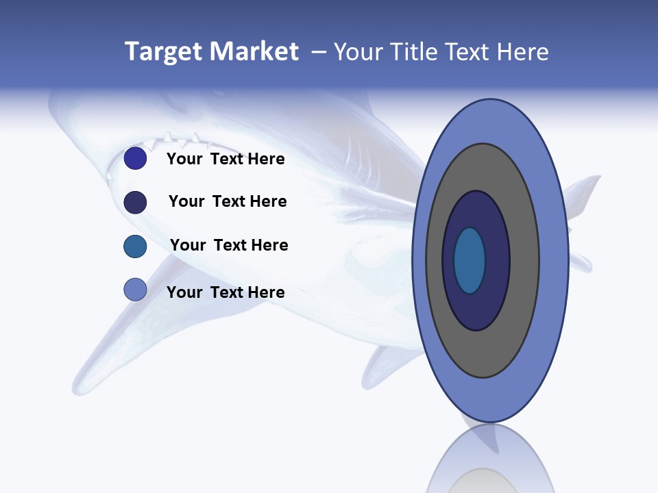 Fins Stroke Artwork PowerPoint Template