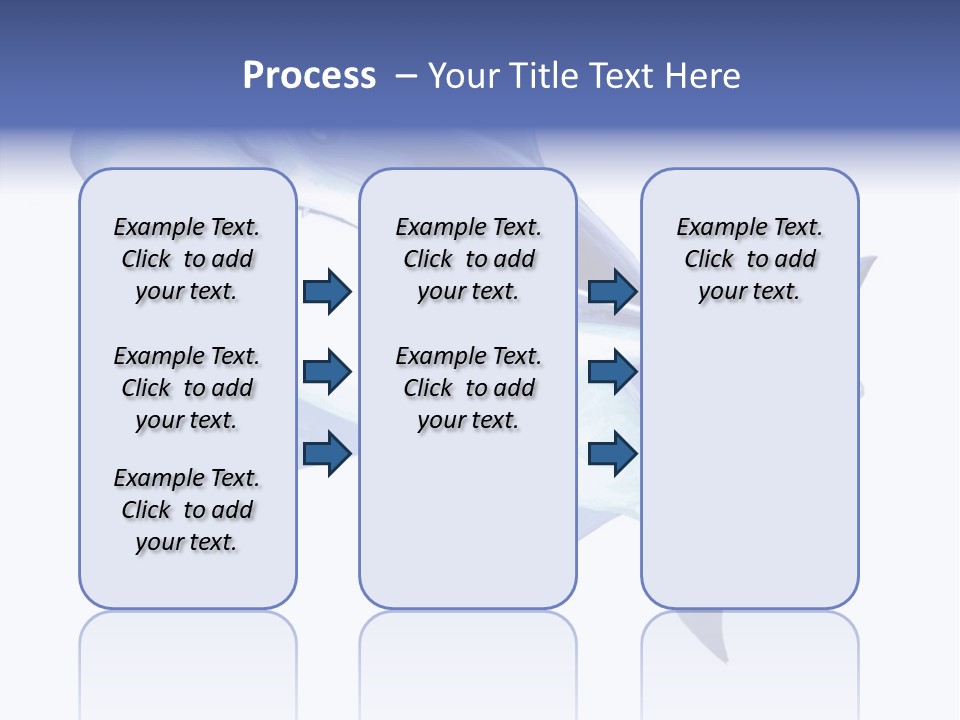 Fins Stroke Artwork PowerPoint Template