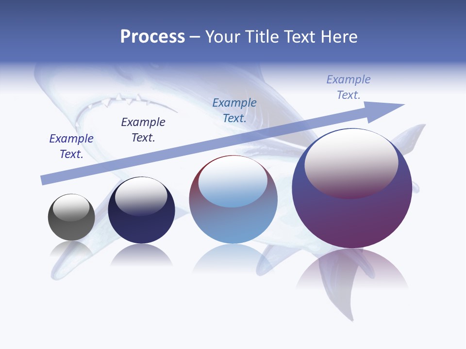 Fins Stroke Artwork PowerPoint Template