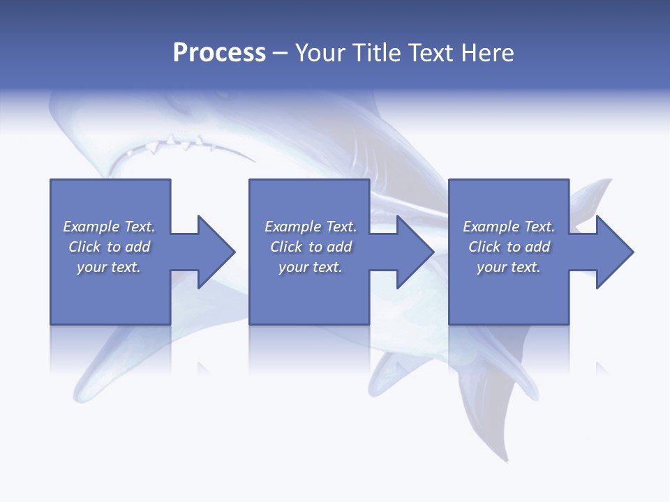Fins Stroke Artwork PowerPoint Template